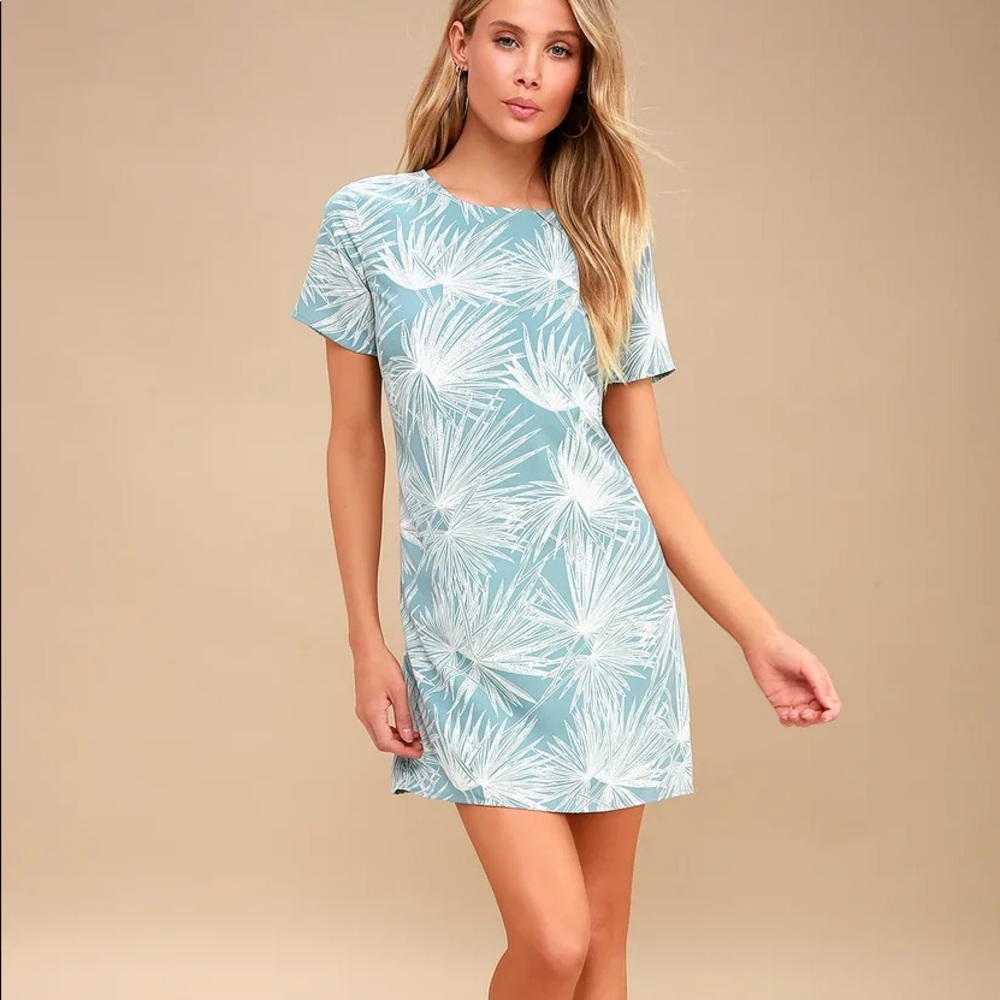 Print Shift Dress